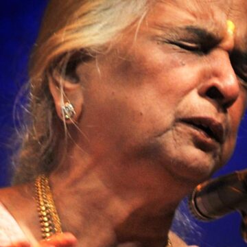 The challenge of keeping alive thumri, labelled as a light musical form