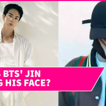 BTS Member Jin Hides His Face, Tells Paparazzi 'I Look Ugly' | Watch