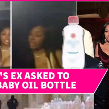 Shocking Request: Diddy's Ex Girlfriend Yung Miami Asked To Sign Baby Oil Bottle