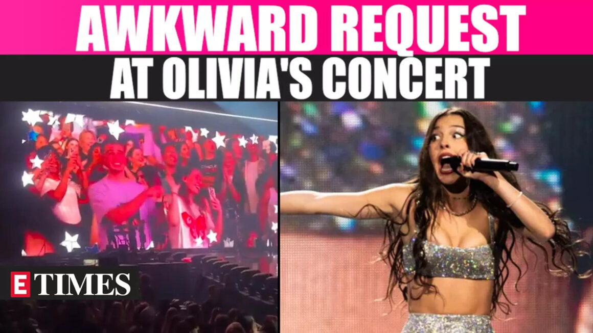 Olivia Rodrigo Caught in Hilariously Awkward Moment at Sydney Concert