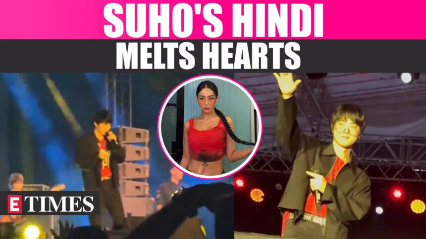 EXO’s Suho Charms Mumbaikars In Hindi; Watch Hilarious Oops Moment On Stage