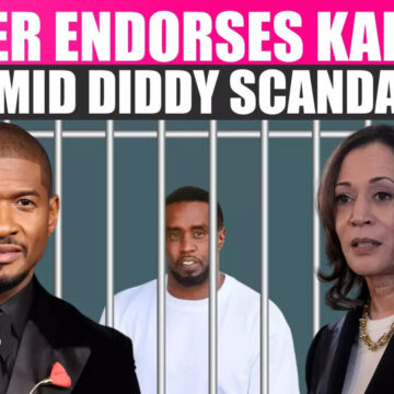 'I'm Counting On You. We Can': Usher & Lizzo Show Support for Kamala Harris