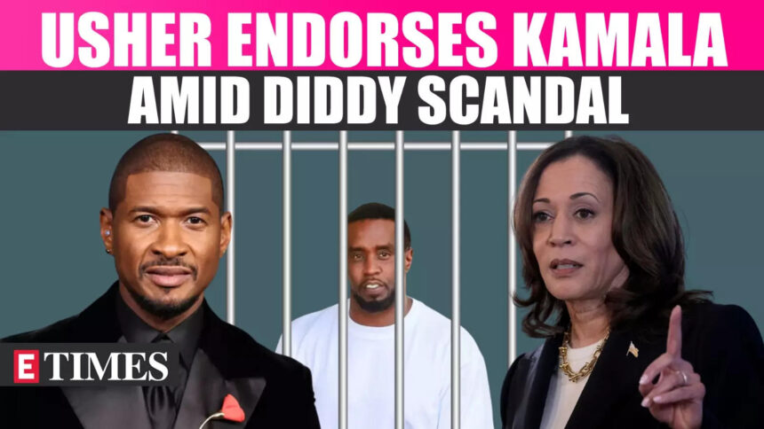 'I'm Counting On You. We Can': Usher & Lizzo Show Support for Kamala Harris