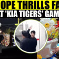 J-Hope Throws First Pitch for Kia Tigers; Marks His Triumphant Return After Military Service