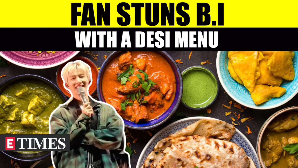 Fan Surprises B.I. with a Curated Menu for His India Trip; His Reaction Will Melt Your Heart