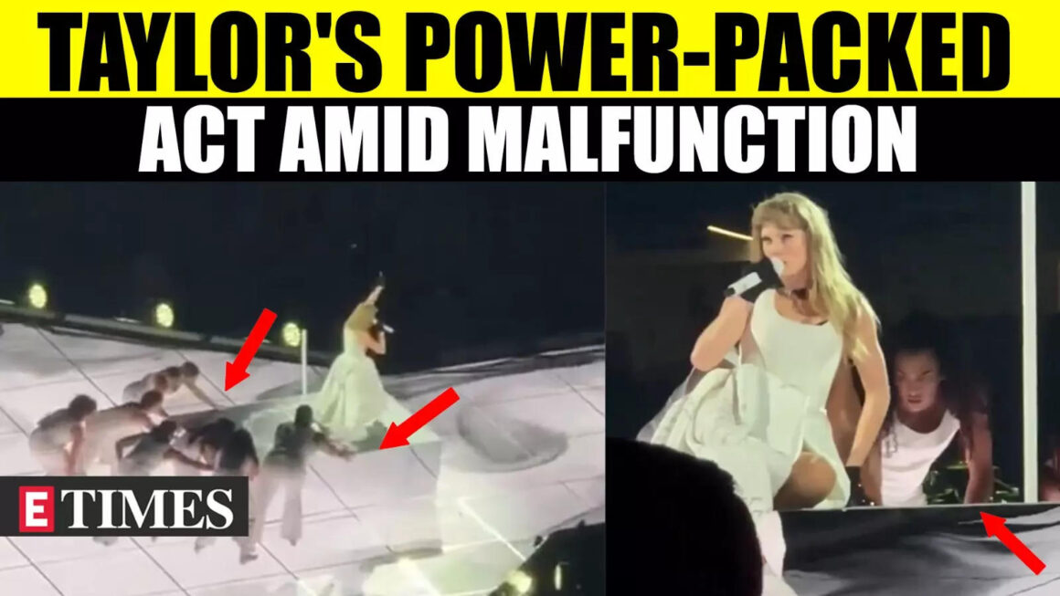 Taylor Swift’s Stage Malfunction at New Orleans Concert Saved by Teamwork