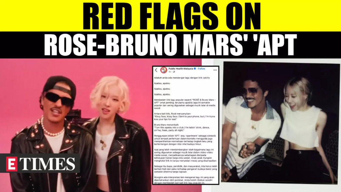 Malaysian Health Ministry Warns; Declares Rosé & Bruno Mars’ ‘APT’ “Harmful”