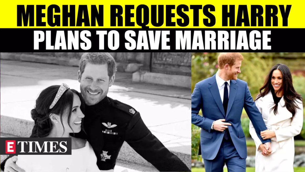 Meghan Markle Makes Efforts To Save Marriage With Prince Harry Amid Separation Rumours