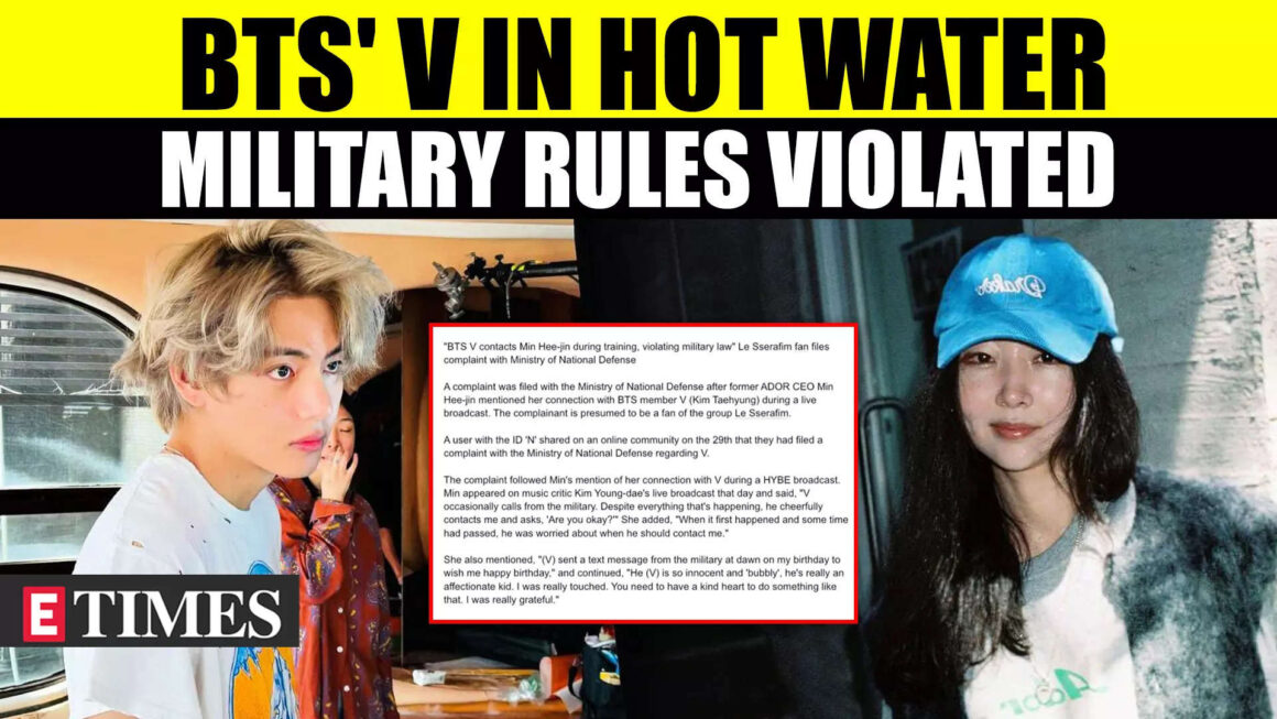 BTS’ V Faces Allegedly Violates Military Training Rules, Formal Complaint Filed