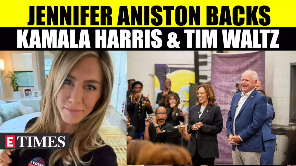 Jennifer Aniston Joins ‘Childless Cat Lady’ Club; Endorses Kamala Harris & Tim Walz