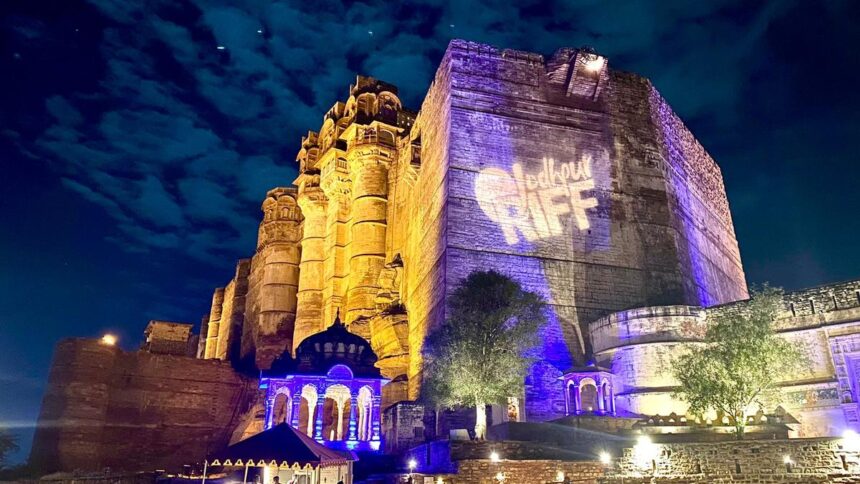 Mehrangarh Fort gets ready to host another edition of Jodhpur RIFF