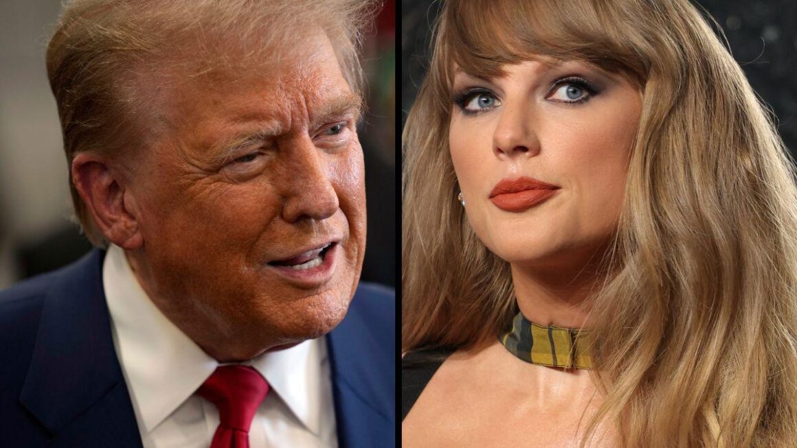 Donald Trump dismisses Taylor Swift’s endorsement of Kamala Harris, praises Brittany Mahomes