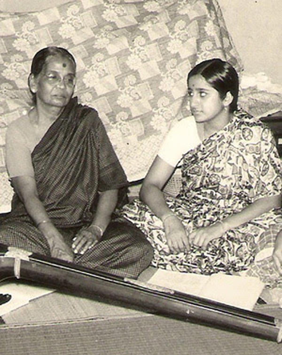 Guru T. Brinda, from whom Aruna learnt Dikshitar’s ‘Chetashree Balakrishnam’, which later became one of her favourite compositions.