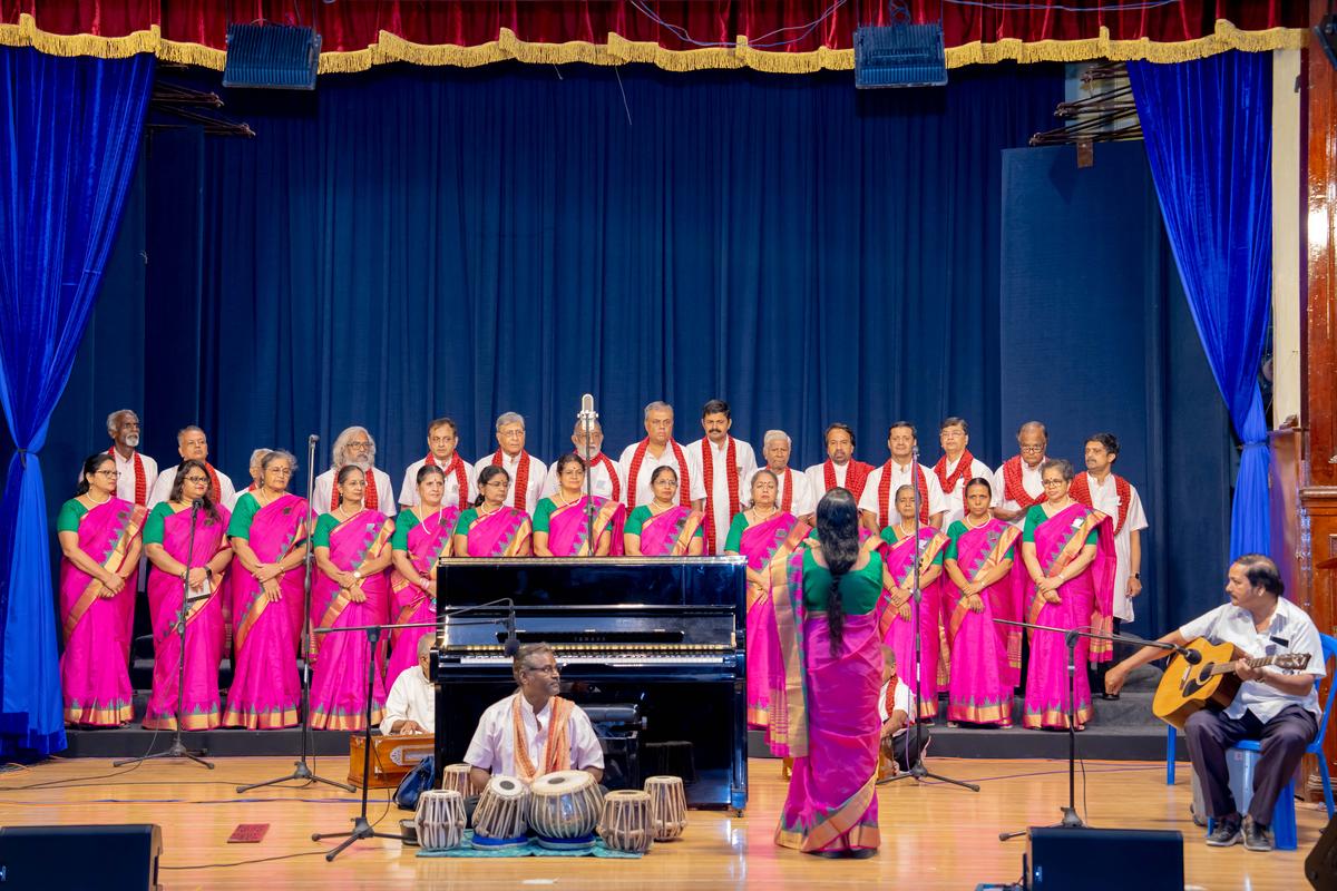 The Madras MBS choir