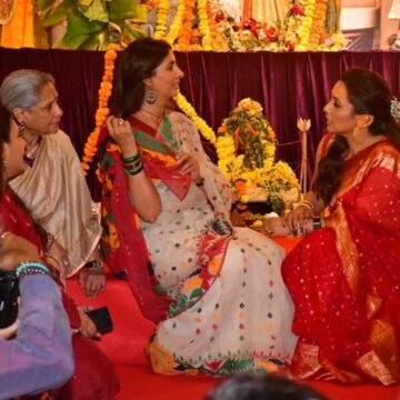 Rani Mukerji, Jaya Bachchan, Shweta Bachchan’s Annual Reunion