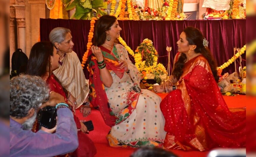 Rani Mukerji, Jaya Bachchan, Shweta Bachchan’s Annual Reunion