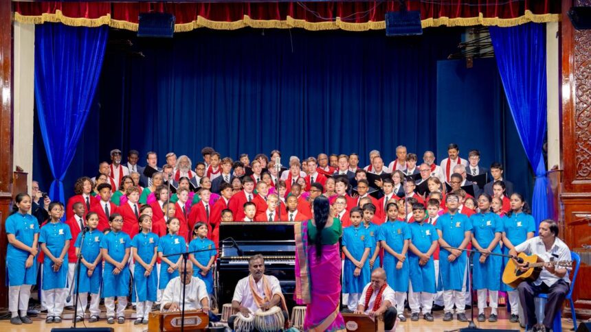 How international and Indian choral groups found a musical meeting point