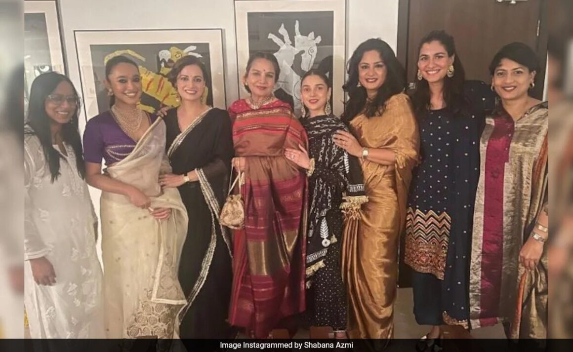 Shabana Azmi, Aditi Rao Hydari And Others Straight From Dia Mirza’s Diwali Bash