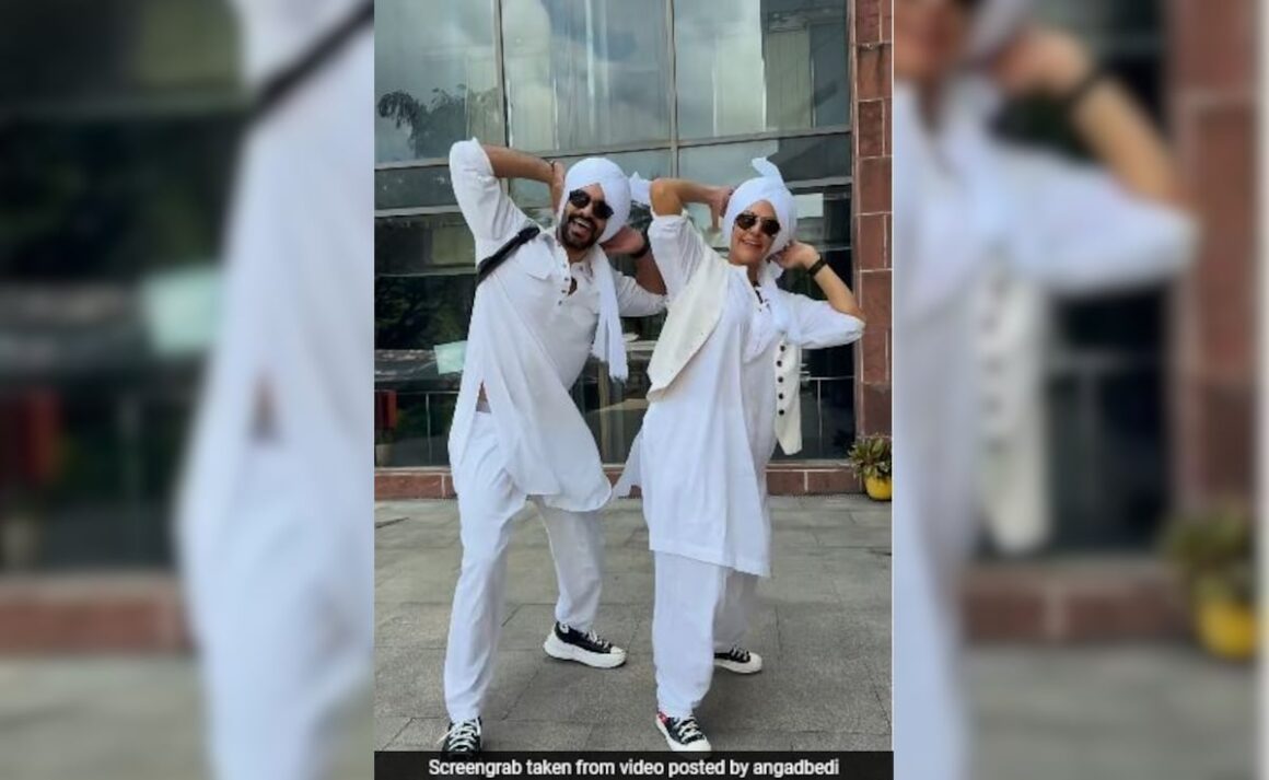 Inside Neha Dhupia And Angad Bedi’s Diljit Dosanjh-Themed Halloween: “Saada Avenger”