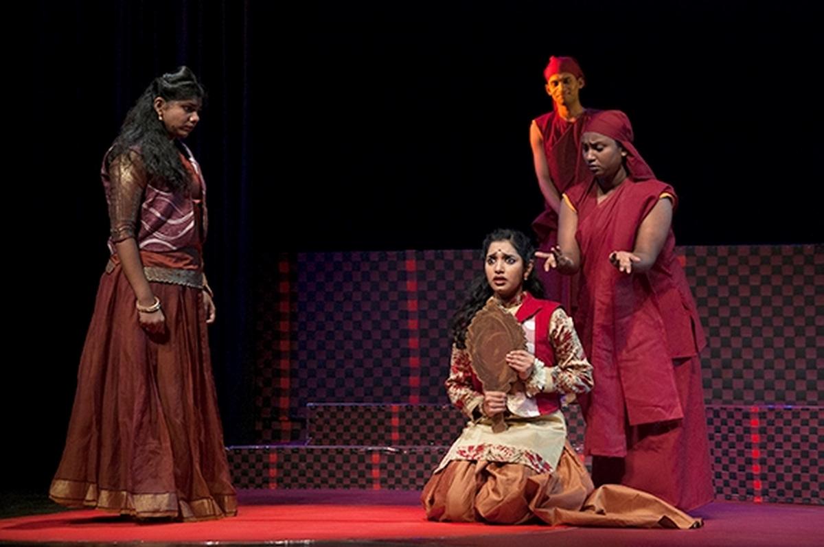 Malathi Madhava, a Sanskrit play by Bhavabhuti, was staged at Heggodu on October 2, 2024. 