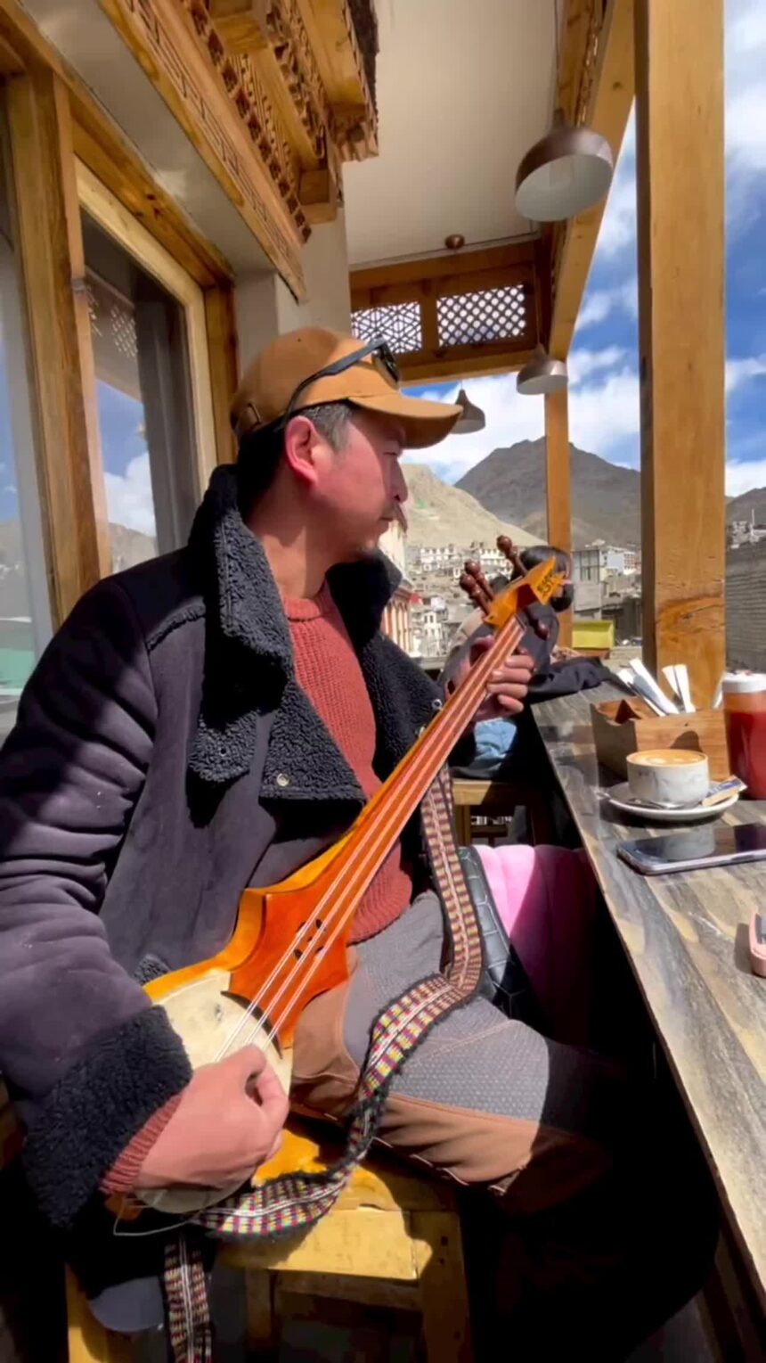 Raghu Dixit was fascinated by the soulful singing of Tsewang Phuntsong during his visit to Ladakh