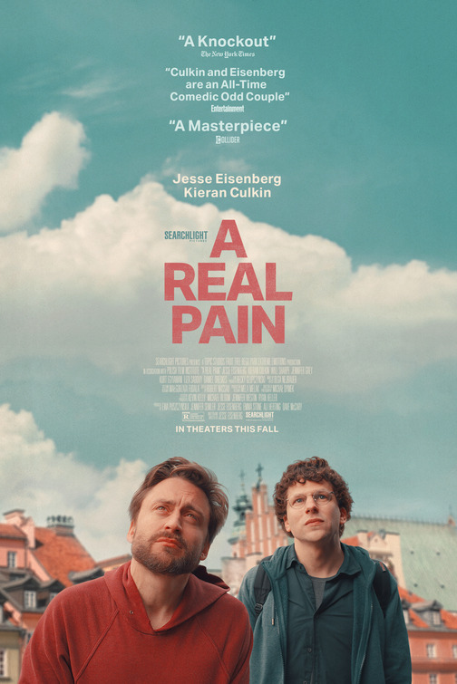 A Real Pain movie poster