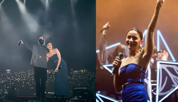 Alia Bhatt Surprises With Her Arrival At Alan Walker's Show, Netizens Are Confused About Its Motive