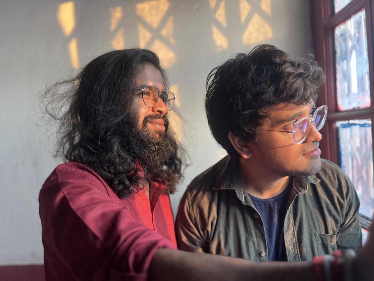 Rohit Ganesh (left) and Sourjyo Sinha of Dindun