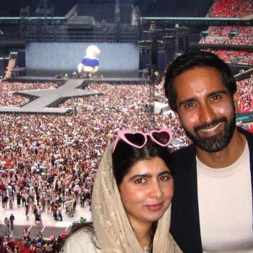 Malala Yousafzai attends Taylor Swift’s The Eras Tour in Wembley