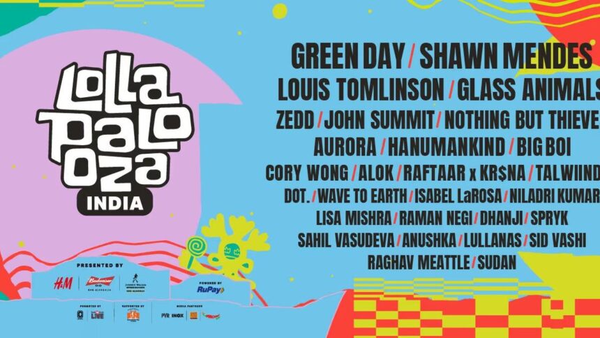 Lollpalooza India 2025: Green Day, Shawn Mendes, Glass Animals set to perform