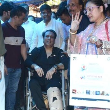 Govinda discharged from hospital after bullet injury, leaves on wheelchair: “Aisa laga ki yeh kya ho gaya” : Bollywood News