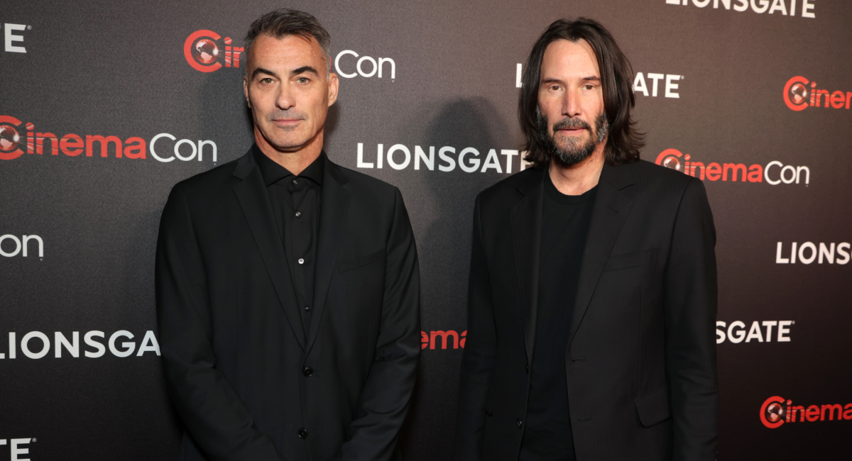 Chad Stahelski and Keanu Reeves