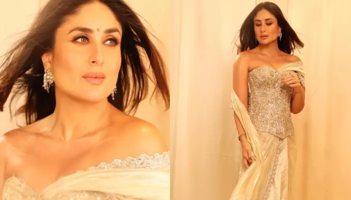 Kareena Kapoor Khan's Saree With Corset Set From Manish Malhotra Is Worth Rs. 2.75 Lakh