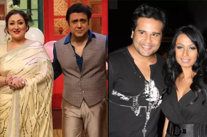 Govinda, Sunita, Krushna Abhishek and Kashmera Shah