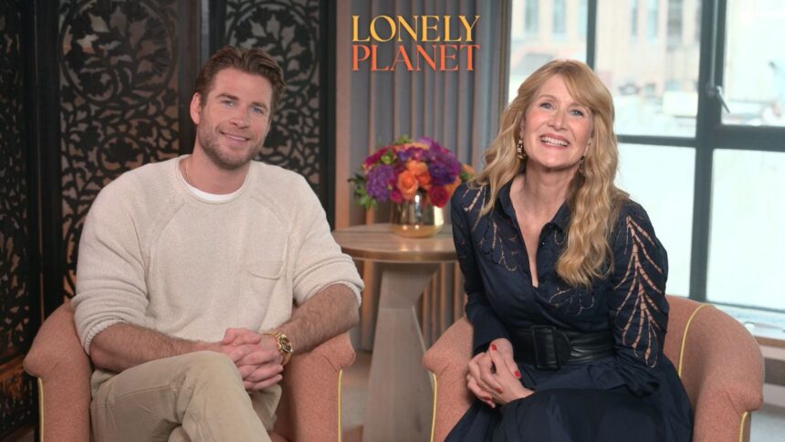 ‘Lonely Planet’ Interview: Liam Hemsworth and Laura Dern