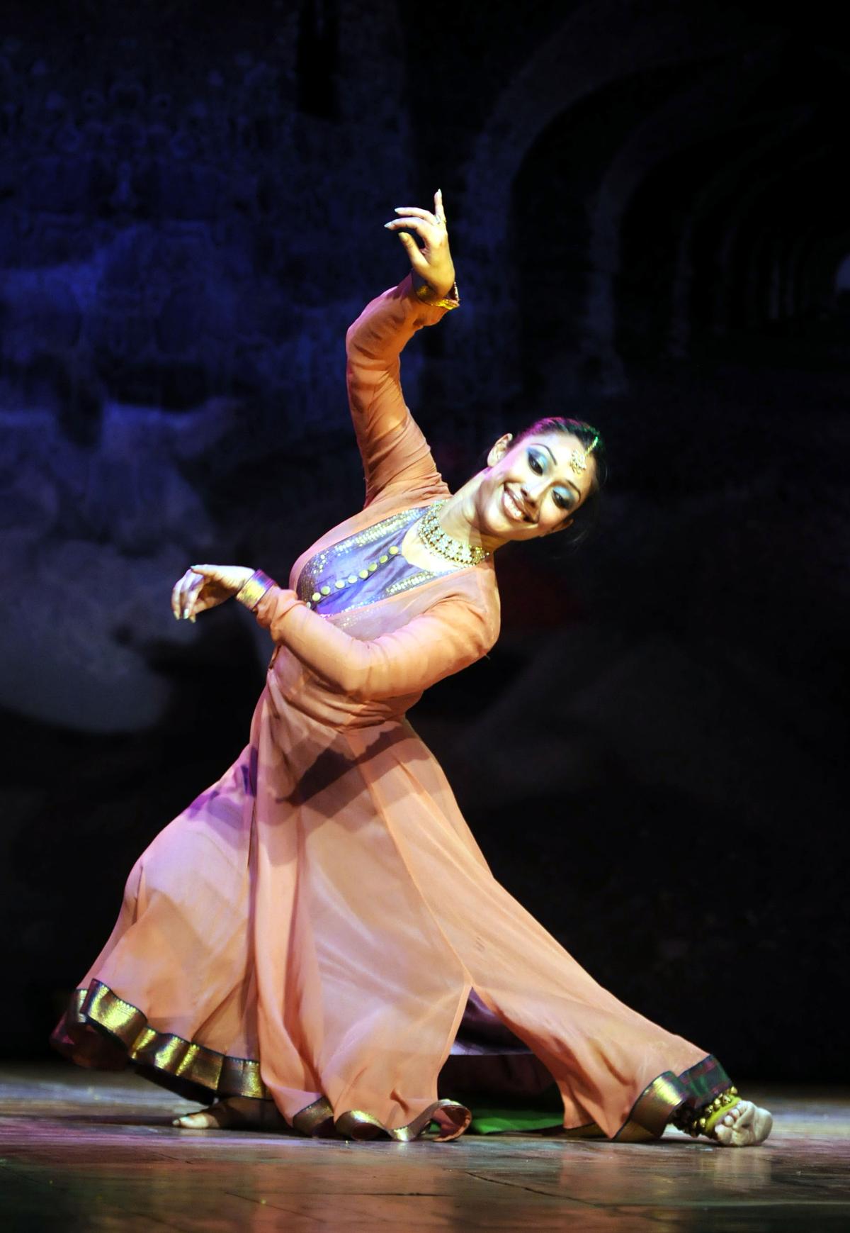 Kathak dancer Sanjukta Sinha.