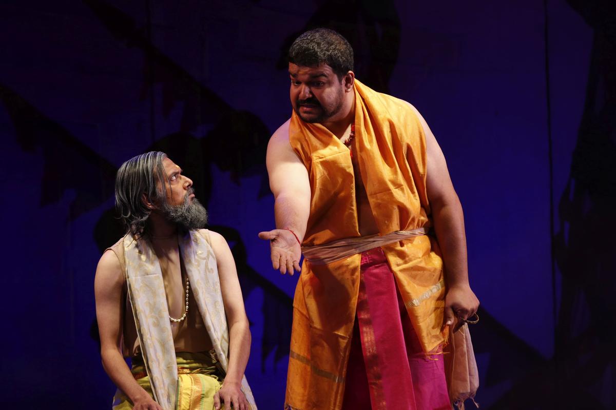 Stills from the play