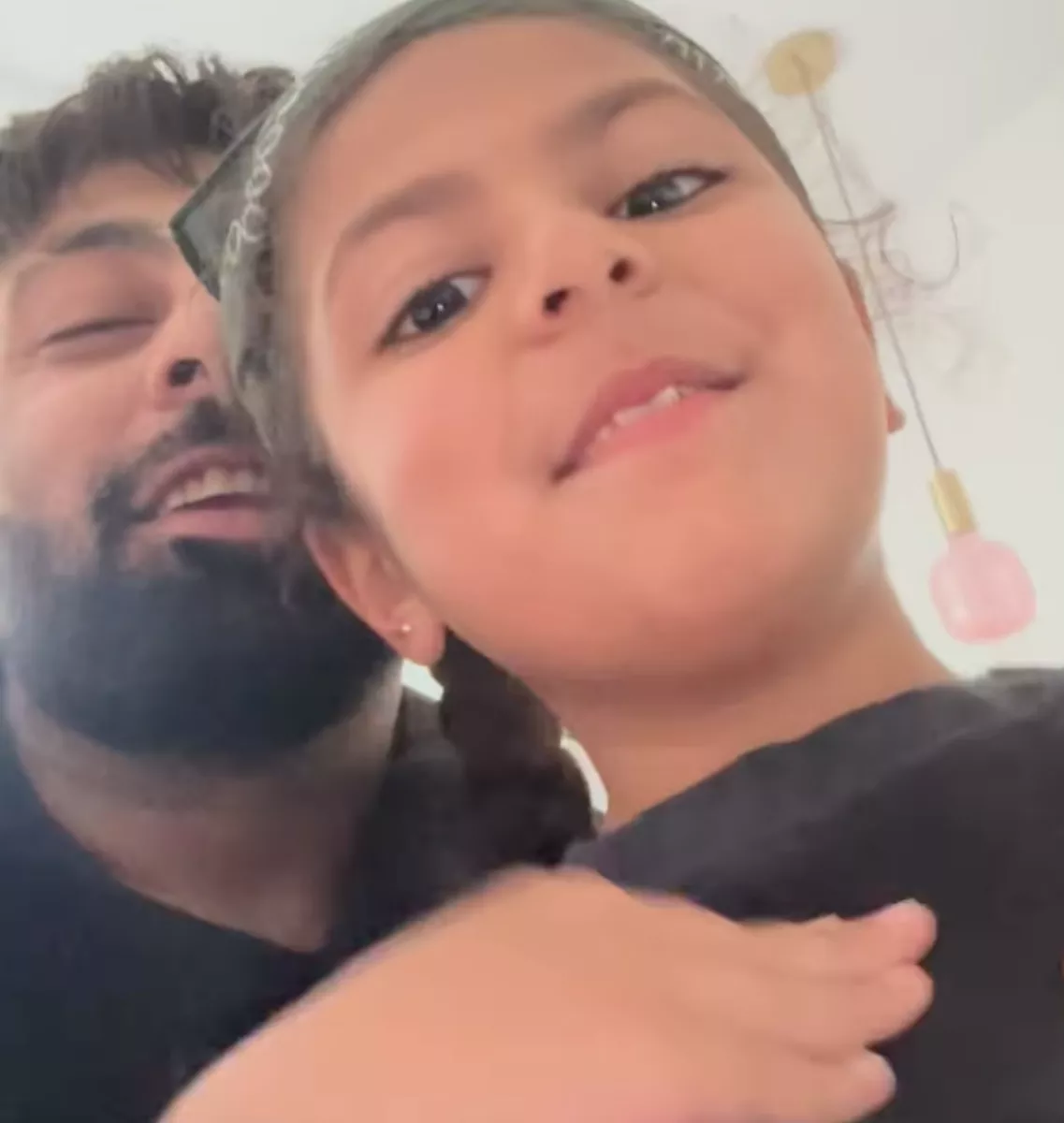 Badshah with his daughter, Jessemy