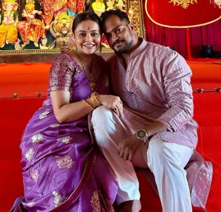 Devoleena with her husband