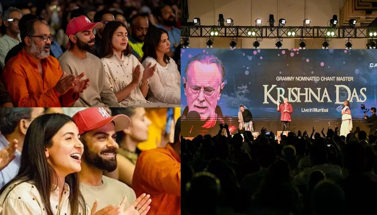 Who is American vocalist, Krishna Das? Virat Kohli and Anushka Sharma attended his live kirtan in Mumbai on Karwa Chauth