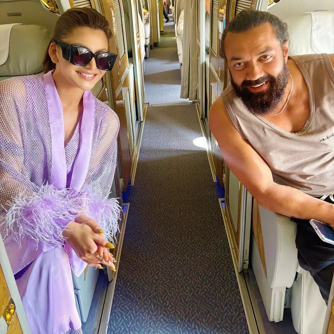 Urvashi Rautela, Bobby Deol