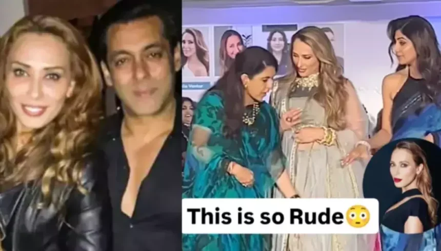 Salman Khan’s GF, Iulia Vantur Gets Pushed Aside For Shilpa Shetty During Ramp Walk, Her Face Drops