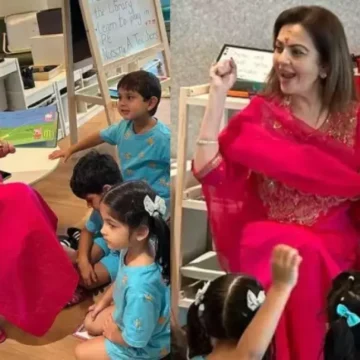 Nita Ambani Surprises Grandson, Prithvi’s Class With A Story Session, Kareena’s Son, Jeh Is In Awe