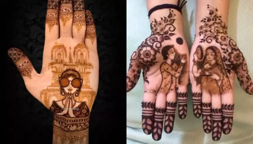 27 New And Unique Mehendi Ideas For Karwa Chauth