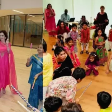 Nita Ambani And Isha Ambani Play Dandiya With Kareena Kapoor’s Son, Jeh And Other Kids In DAIS