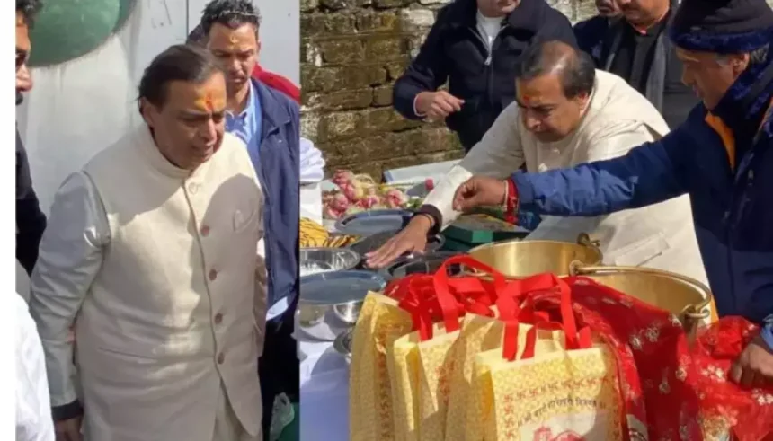 Mukesh Ambani Donated Rs 5 Crore Following His Spiritual Visit to Badrinath and Kedarnath Temples