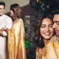 Kriti Kharbanda Cuddle And Glow In Love As They Celebrate Their First Karwa Chauth After Wedding