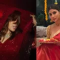 Mouni Roy and Lin Laishram All Decked Up In Stunning Attires While Celebrating Karwa Chauth