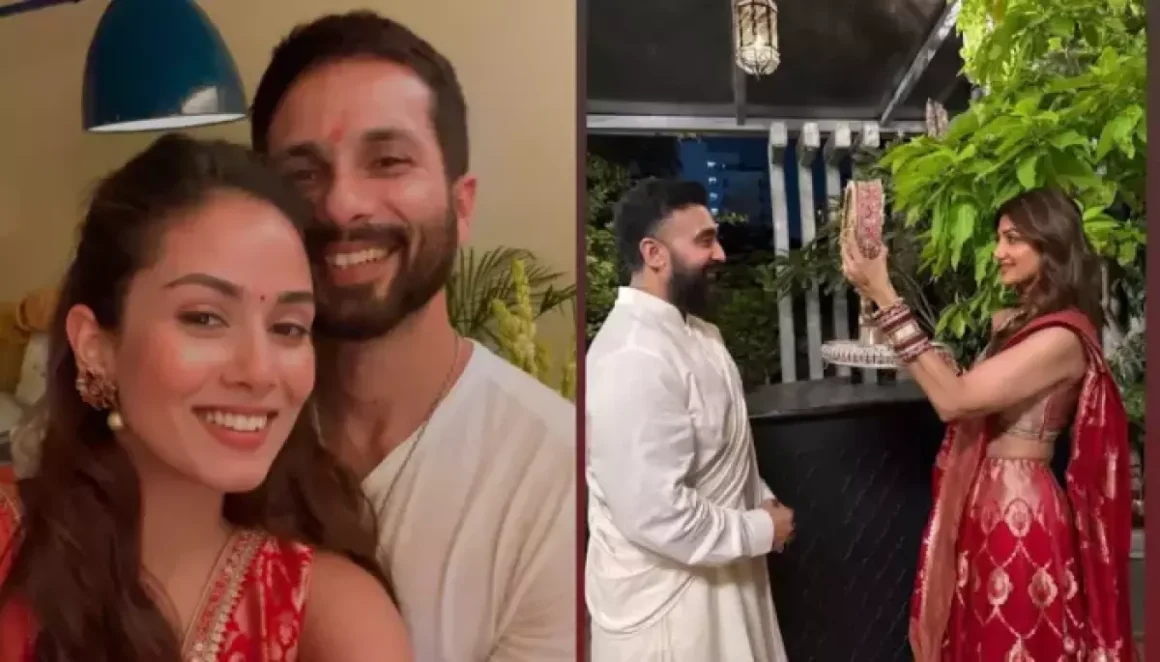 Shilpa Shetty And Mira Rajput Shares Exclusive Glimpses Of Bollywood Wives’ Karwa Chauth Celebration