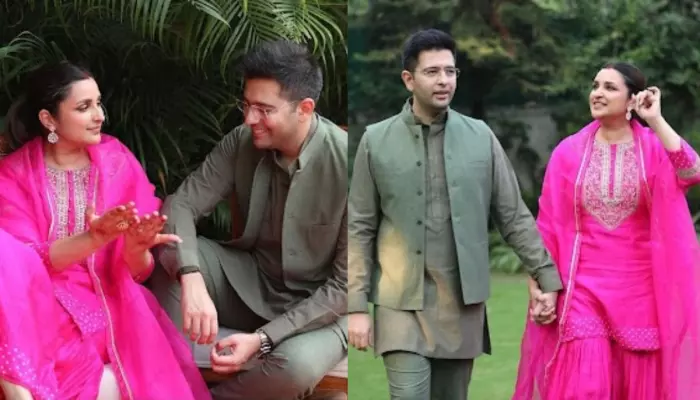 Karwa Chauth 2024: Parineeti Chopra And Raghav Chadha's Adorable And Cheeky Pics Steal Fans' Hearts